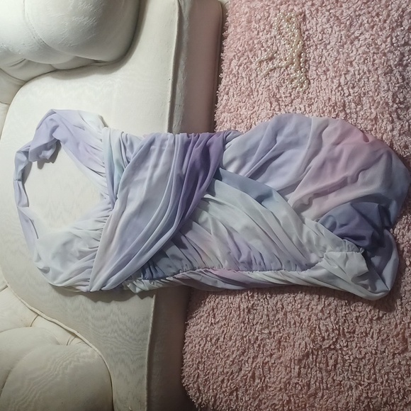 NWT ZARA TULLE DRESS SIZE M 💜 - Picture 3 of 5